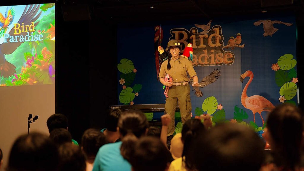 Meet the park ranger for the bird